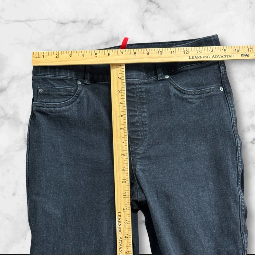 Spanx Straight Leg Jeans Vintage Black‎ Women’s Size Large - Picture 5 of 12